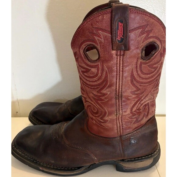 Rocky Legacy Waterproof Western Boot Red Tan Cowboy Tactile Boots Men’s Size 12M main image 6